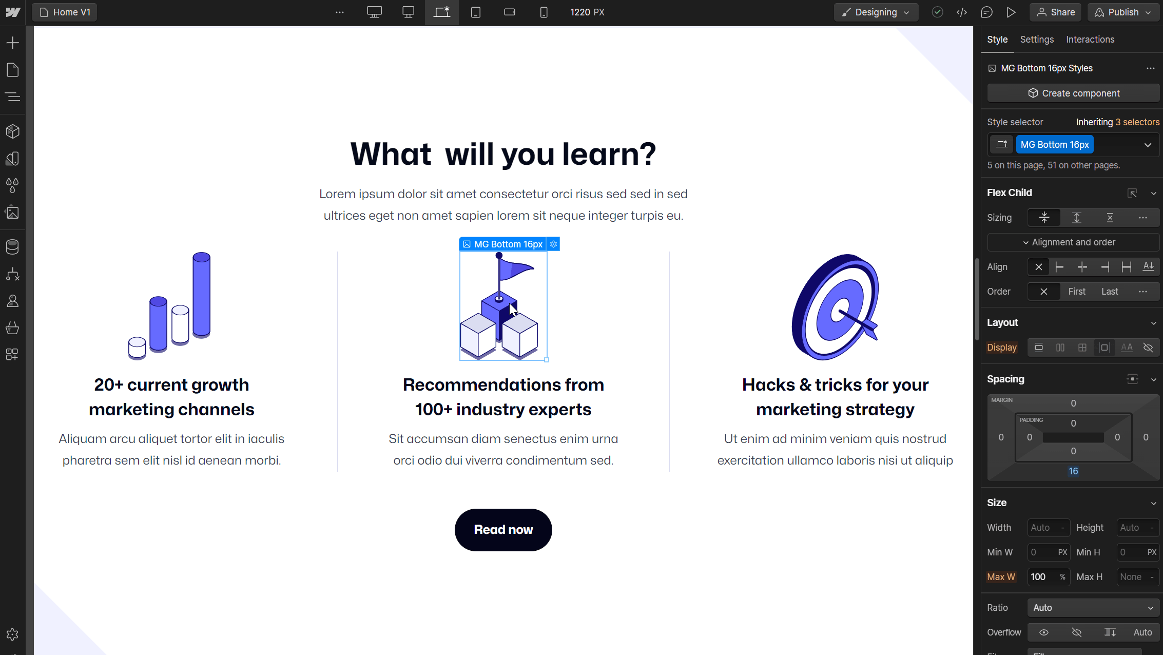 Start Here Icons - Reader X Webflow Template