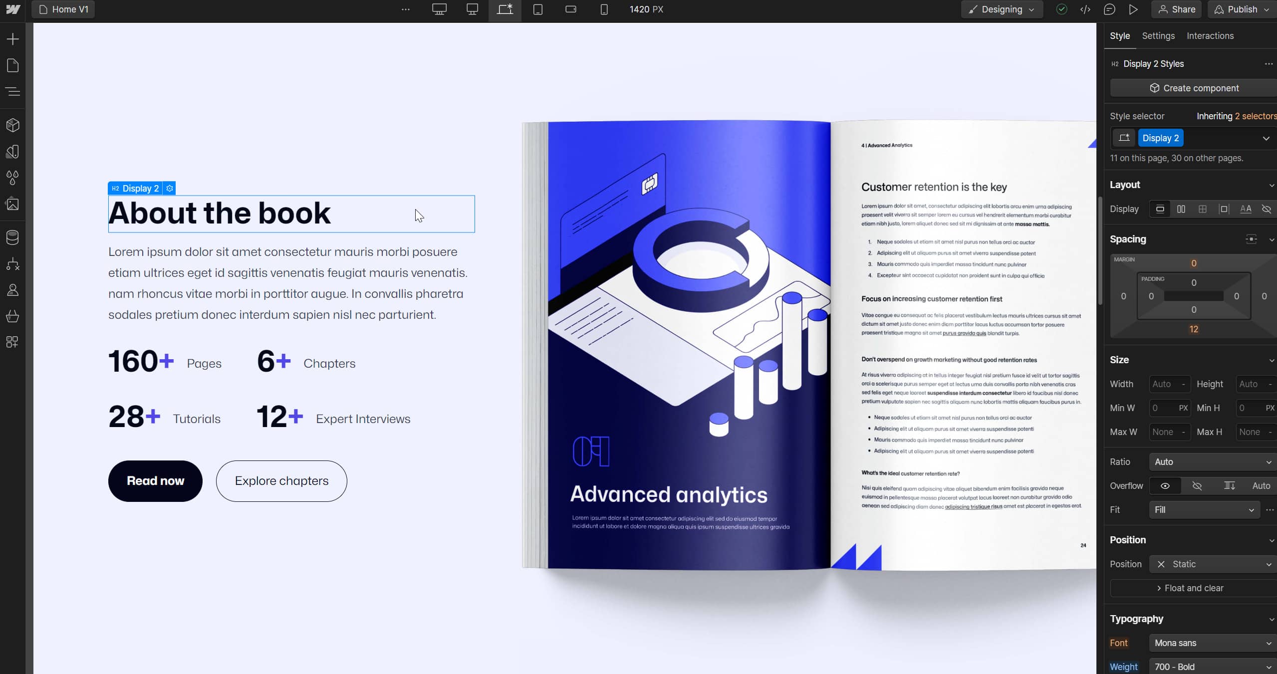 Start Here Static - Reader X Webflow Template
